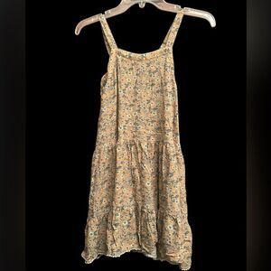 Little Spell Mossy Strappy Dress  Sz 9-10 yo